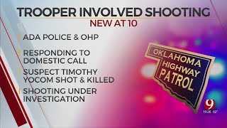 Suspect Shot Killed In TrooperInvolved Pontotoc County Shooting [upl. by Eryt]