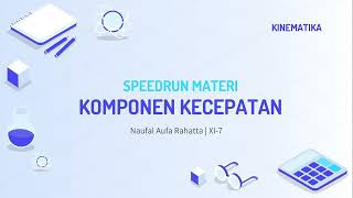 Kinematika Komponen Kecepatan  Speedrun Materi Fisika [upl. by Cathe]