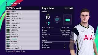 eFootball PES 2021 Tottenham Base Copy [upl. by Nylegna]