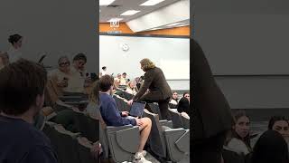 Professor wakes up sleeping students singing emo music 🤣 ⁠ 🎥 TT matthewcpittman⁠ [upl. by Zales403]