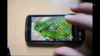 Settlers 2 Running On Android HTC Desire  ADosBox [upl. by Kries818]