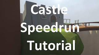 Human Fall Flat  Castle Speedrun Tutorial [upl. by Mandeville]