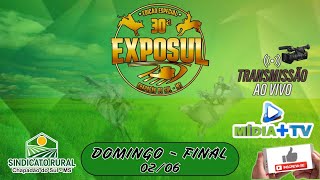 RODEIO AO VIVO FINAL EXPOSUL 2024 DOMINGO [upl. by Anen]