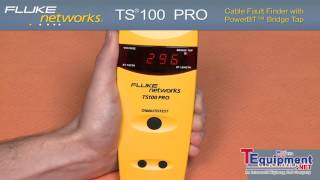 Fluke Networks TS100 Cable Fault Finder [upl. by Hajan836]