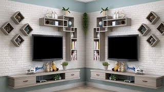 Como Hacer Muebles para TV modernos  IDEAS Mueble Flotante para TV [upl. by Klara]