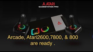 Atari GameStation Pro  Arcade 230 games tested are ready [upl. by Hepza]