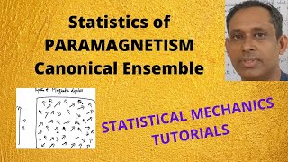 Statistics of paramagnetism  Canonical ensemble [upl. by Kries]