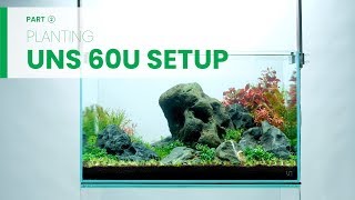 20 Gallon Aquascape  Hakkai Stone and Aquarium Stem Plants PART 2 [upl. by Martijn656]