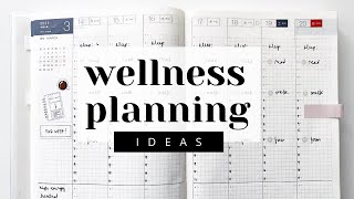 Wellness Tracking  Ideas for setting up a wellness planner [upl. by Acinoev]