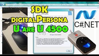 SDK digitalPersona U are U 4500 Net [upl. by Osborn]