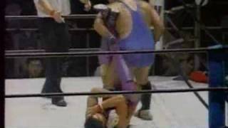 UWFI Nobuhiko Takada vs Victor Zangief [upl. by Si]