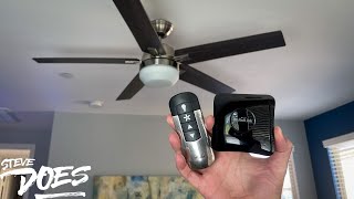 How To Install a Ceiling Fan With Remote Control [upl. by Vivi]