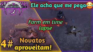 cavaleiro caído level baixo para iniciantes detonado Grim Soul  Farm e missão [upl. by Hallutama]