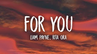 Liam Payne Rita Ora  For You Lyrics Fifty Shades Freed [upl. by Yatnoj]