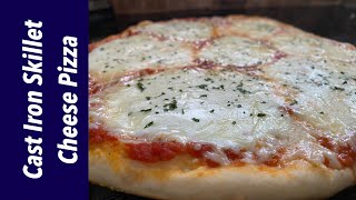 How to Make a Cast Iron Skillet Pizza Cheese PizzaTwisted Mikes [upl. by Roseline]