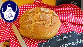 Perfektes Roggenmischbrot Wenig Hefe kein Zucker voller Geschmack [upl. by Chara357]