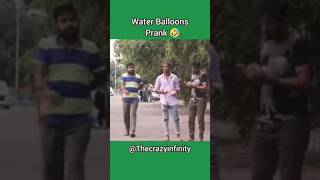 Water balloon prank 😀🤣🤣 [upl. by Netsryk]