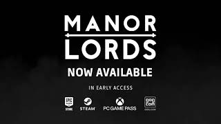 Manor Lords  Launch Trailer 4K GameLand [upl. by Allecram]