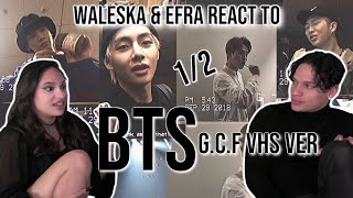 What happens behind the scenes of a BTS concertWaleska amp Efra react to JUNGKOOK GCF in Newark12 [upl. by Norret]