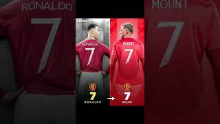 Manchester United Shirt Number Then vs Now🔥🔥🥶 ytshortsvideo football [upl. by Ayat]