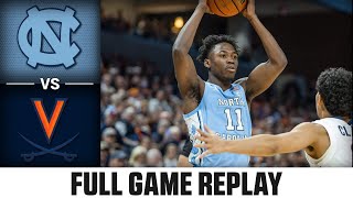 North Carolina vs Virginia Full Game Replay  202223 ACC Men’s Basketball [upl. by Anihsak]