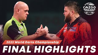 DARTING DESTINY  The Final Highlights  202223 Cazoo World Darts Championship [upl. by Tali]