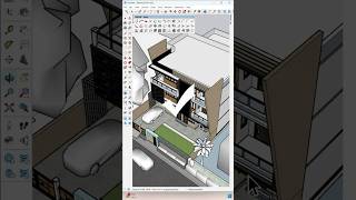 ✅Work smarter not harder Master SketchUp modeling hacks youtubeshorts new sketchup viralvideo [upl. by Rodl262]