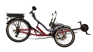 MoTrike Rear Suspension Recumbent Trike M009E Assembly Guide [upl. by Ameyn519]