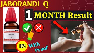 Jaborandi Q Review  Jaborandi Oil Result  गंजापन और बालों का झड़ना [upl. by Anahsit29]