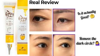 3W Clinic Honey Eye Cream Honest ReviewBanglaShajbo [upl. by Catherina192]