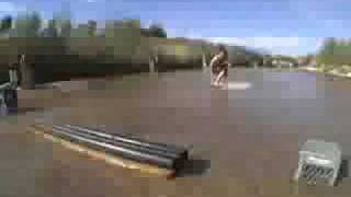 Skimboarding at the Virgin River [upl. by Barayon]