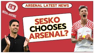 Arsenal latest news Sesko transfer progress  Osimhen links  Remembering Reyes  Nwaneris chance [upl. by Amisoc30]