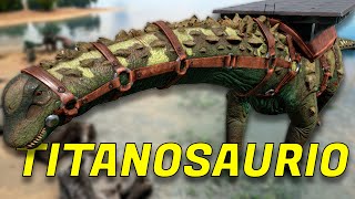 COMO TAMEAR TITANOSAURIO y TODAS SUS HABILIDADES PC PS y XBOX  ARK [upl. by Jegar]