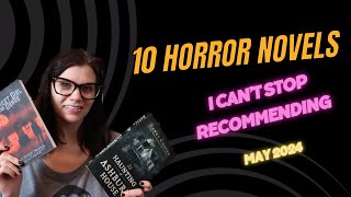 10 Horror Novels I Cant Stop Recommending  Violet Prynne [upl. by Eillac]