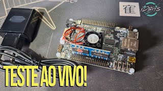 Testando AO VIVO o MiSTer FPGA quotclonequot da QM Tech [upl. by Eedyah]