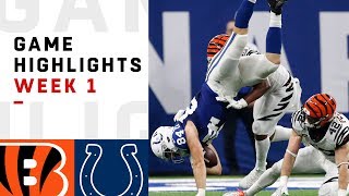 Bengals vs Colts Week 1 Highlights  NFL 2018 [upl. by Acinonrev75]