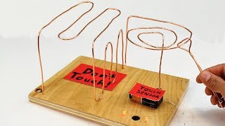 How To Make a Simple Buzz Wire Game [upl. by Orlene]