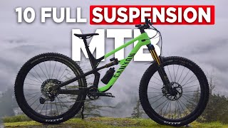 10 Full Suspension MTB That Worth the Penny [upl. by Allac546]