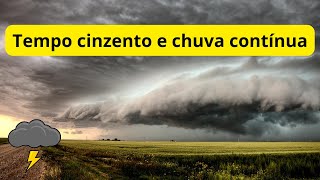 ATENÇÃO Tempo cinzento e chuva contínua no RS [upl. by Krystle]