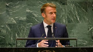 🇫🇷 France Débat général 79e session  Nations Unies  Assemblée générale [upl. by Adnilahs]