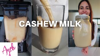 Cashew Milk in 30 seconds  Cooking With Ayeh [upl. by Ettenal972]