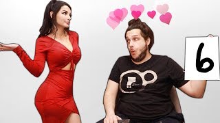 Boyfriend RATES My VALENTINES DAY OUTFITS  Try On Haul [upl. by Arne]