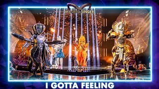 Alle Masked Singers  I Gotta Feeling  Aflevering 7  The Masked Singer  VTM [upl. by Amein]