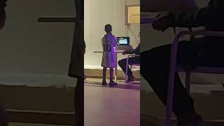 My son Tyler singing spaceman on the karaoke what a voice please like and share 🙏 [upl. by Salina]