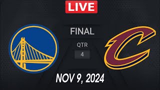 NBA LIVE Golden State Warriors vs Cleveland Cavaliers  November 9 2024  NBA Season LIVE 2K25 [upl. by Vita]