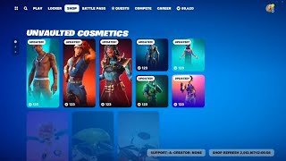 Fortnite Updated item shop [upl. by Timmy]