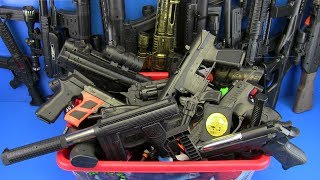 Box of Toys  Guns Toys Video for kids [upl. by Ennaeilsel]