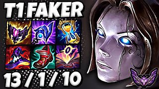 T1 Faker Orianna vs Leblanc  MID  Lol Korea Master Patch 1324 ✅ [upl. by Otto824]