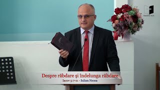 13102024 AM Despre răbdare și îndelunga răbdare  Iulian Necea [upl. by Murdoch]