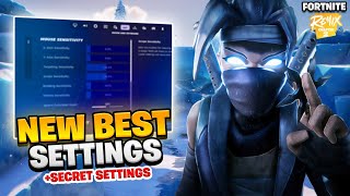 NEW BEST Keyboard Settings For Fortnite OG Chapter 2 PS4PS5XBOXPC [upl. by Lananna]